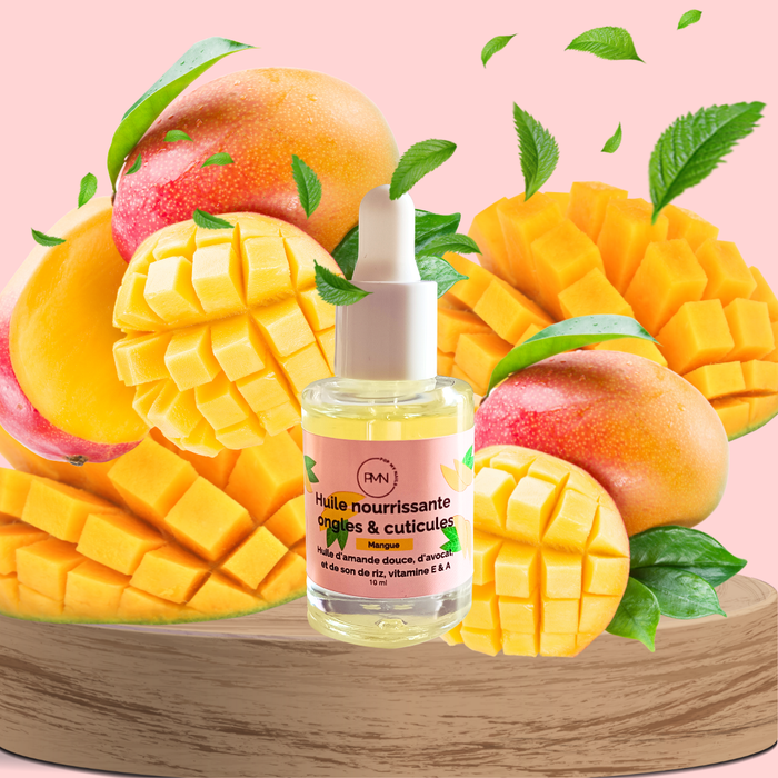 Nourishing nail and cuticle oil - 10 ml: Strawberry