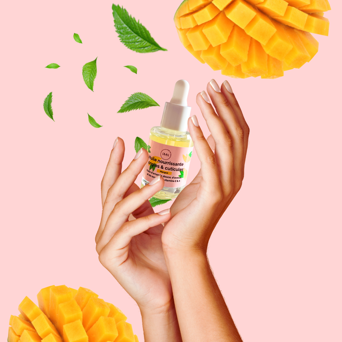 Nourishing nail and cuticle oil - 10 ml: Strawberry