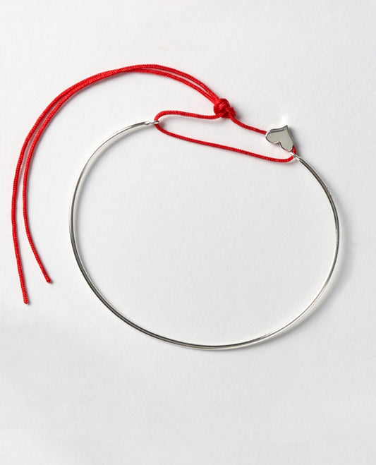 Armbånd «make a wish» med hjerte