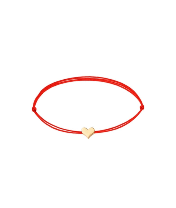 Iva Jewerly Bracelet with Heart on a String