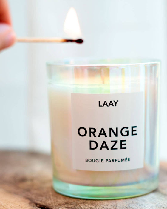 ORANGE DAZE SCENTED CANDLE - ORANGE&BIRD OF PARADISE