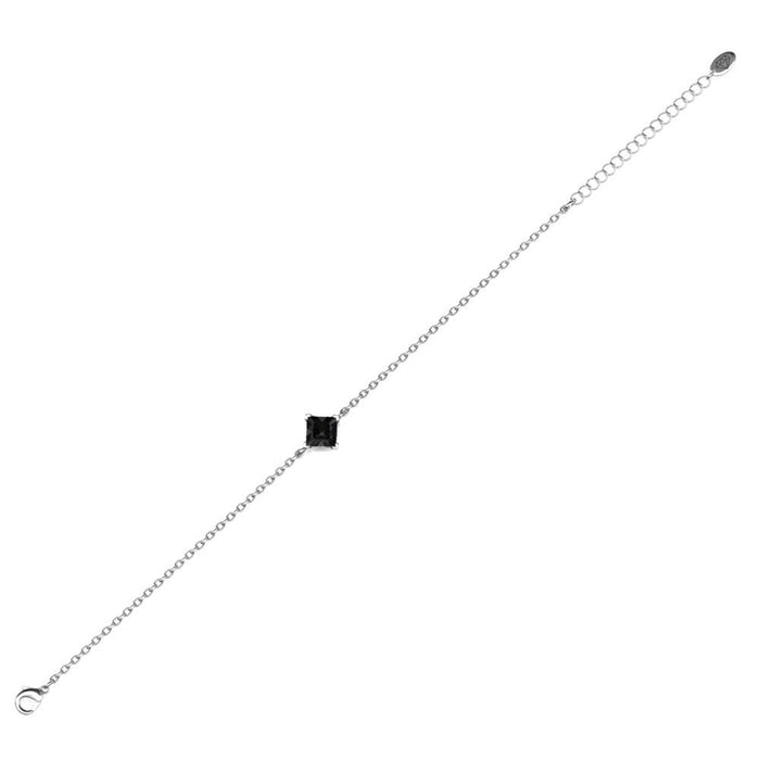Calle Bracelet - Silver and Black